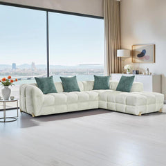 Genoa Sofa Beige Right Hand Corner