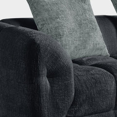 Genoa Sofa Charcoal Right Hand Corner