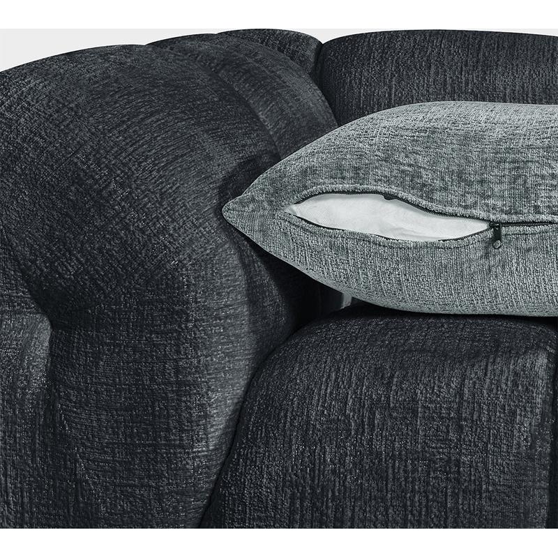 Genoa Sofa Charcoal Right Hand Corner