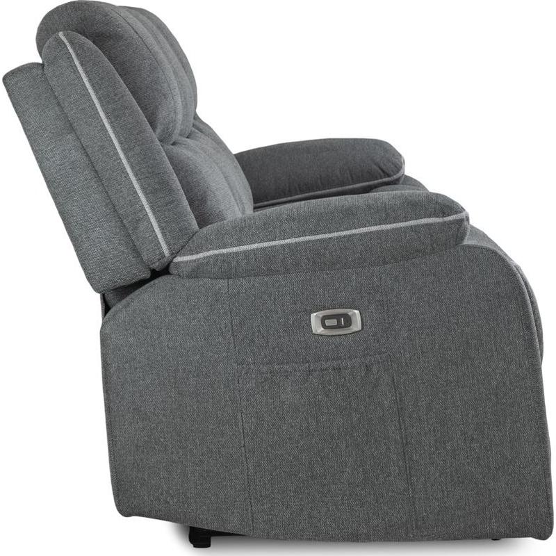 Harald Electric Recliner 2 Seater Sofa In Graphite