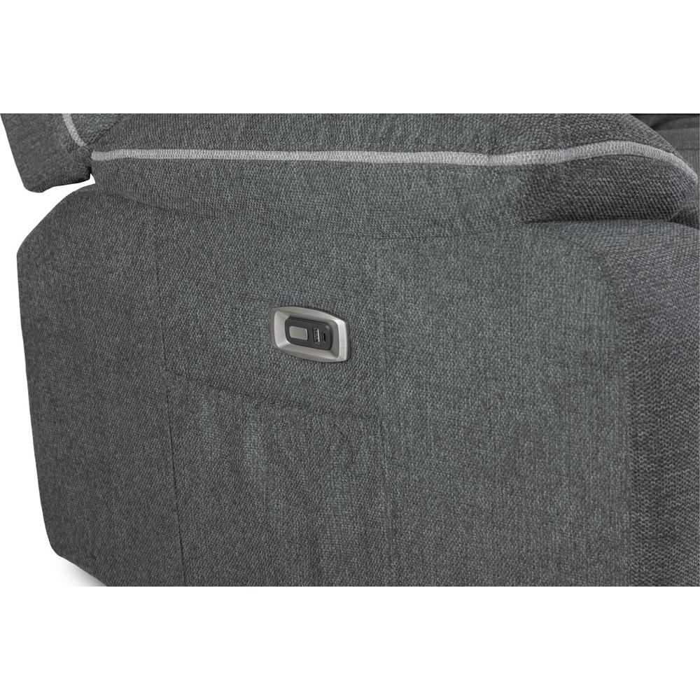 Harald Electric Recliner 2 Seater Sofa In Graphite