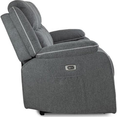 Harald Electric Recliner 3 Seater Sofa - Graphite