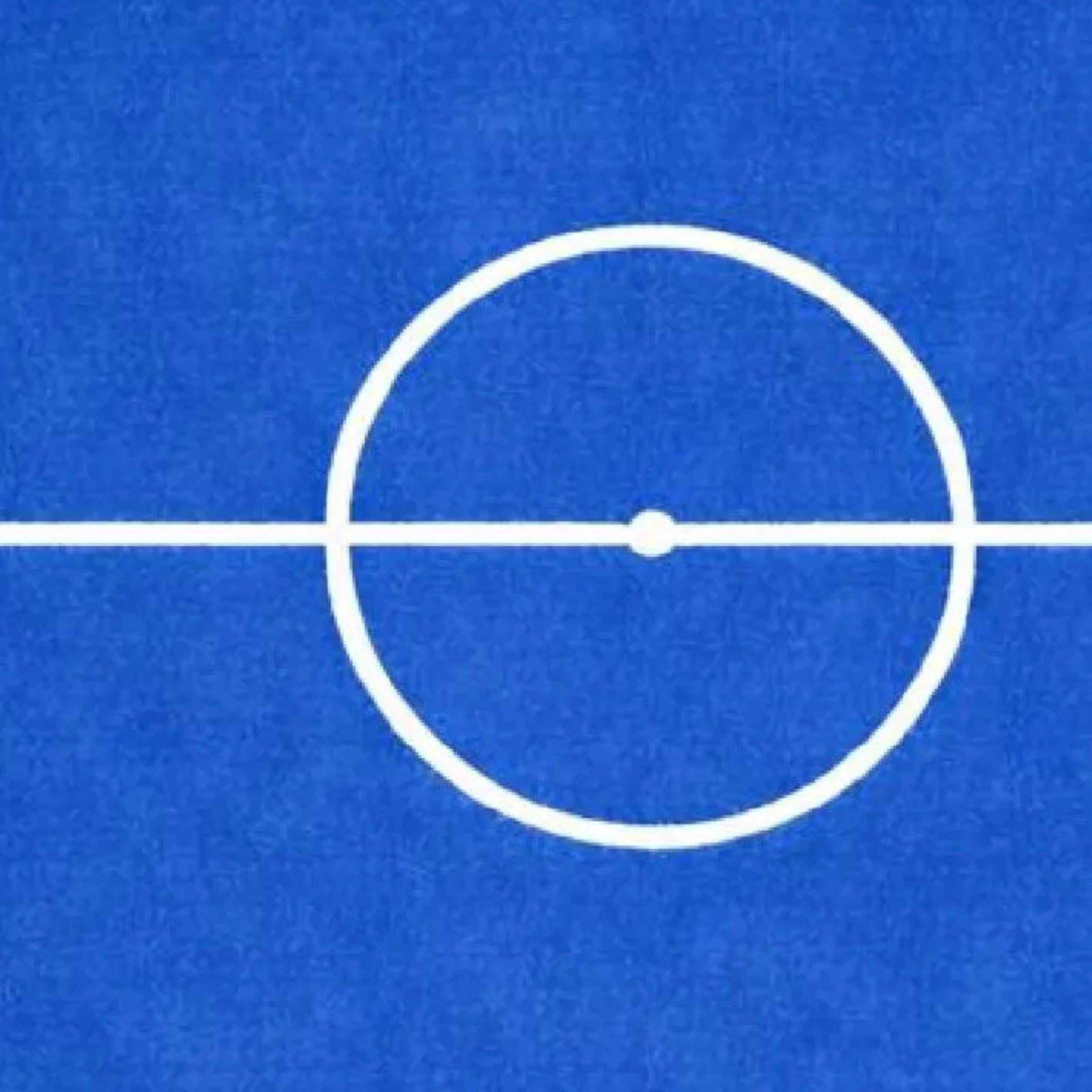 Blue Football Pitch Rug – Hand Tufted Kids' Sports Room Rug