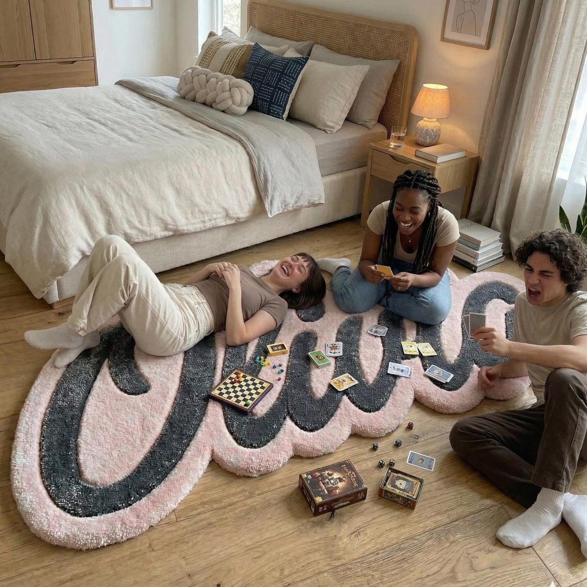 Custom Name Wool Rug – Hand Tufted Personalised Kids' Bedroom Rug – image 6