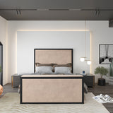 Madrid Upholstered Electric Media  TV Bed Frame