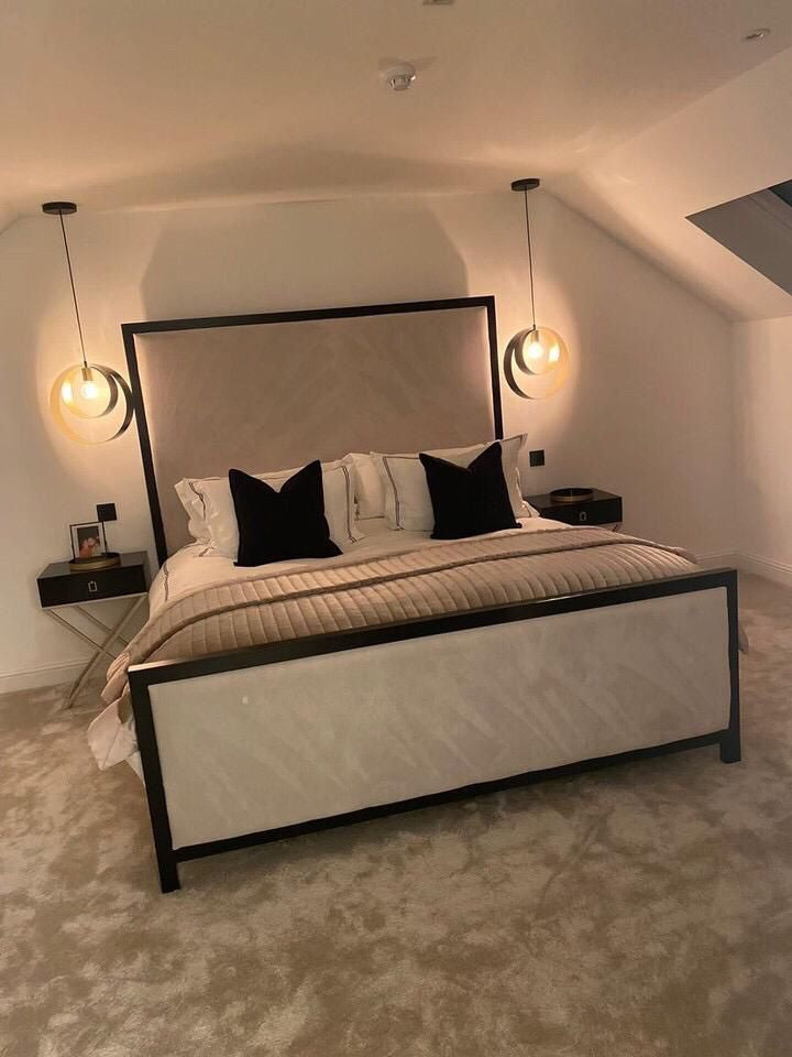 Ivy Metal Luxury Bed Frame