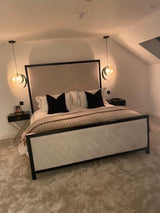 Ivy Metal Luxury Bed Frame