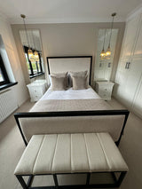 Ivy Metal Luxury Bed Frame