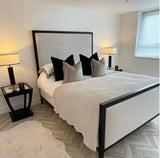 Ivy Metal Luxury Bed Frame - Elegant and Durable Design