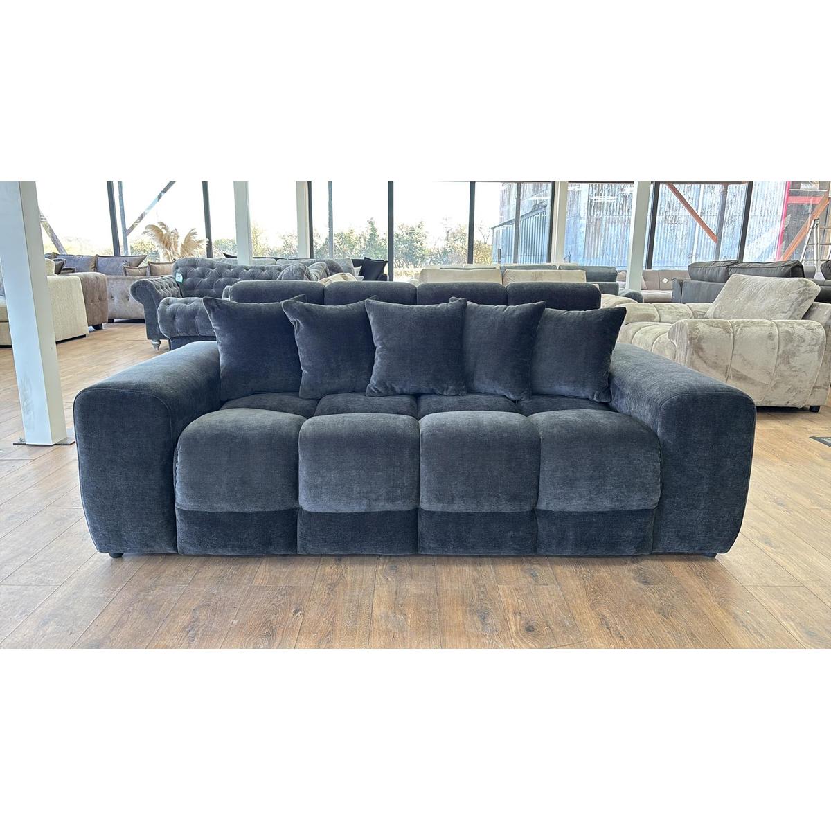 Jacob 3 Seater Sofa - Black