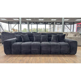 Jacob 4 Seater Sofa - Black