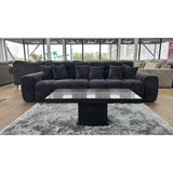 Jacob 4 Seater Sofa - Black