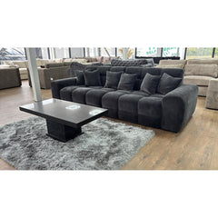 Jacob 4 Seater Sofa - Black