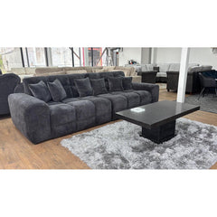 Jacob 4 Seater Sofa - Black