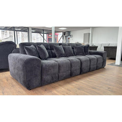 Jacob 4 Seater Sofa - Black