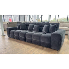 Jacob 4 Seater Sofa - Black