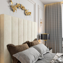 Vogue Upholstered Soft Velvet Line TV Bespoke Bed Frame