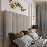 Vogue Upholstered Soft Velvet Line TV Bespoke Bed Frame