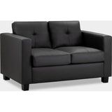 Jerry Sofa Black 2 Seater