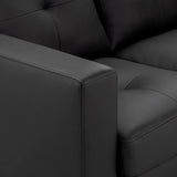 Jerry Sofa Black 2 Seater