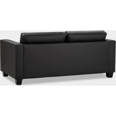 Jerry Sofa Black 3 Seater