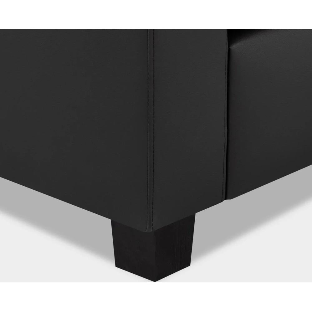 Jerry Sofa Black 3 Seater