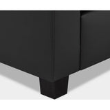 Jerry Sofa Black 3 Seater