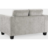 Jerry Sofa Grey Fabric 2 Seater
