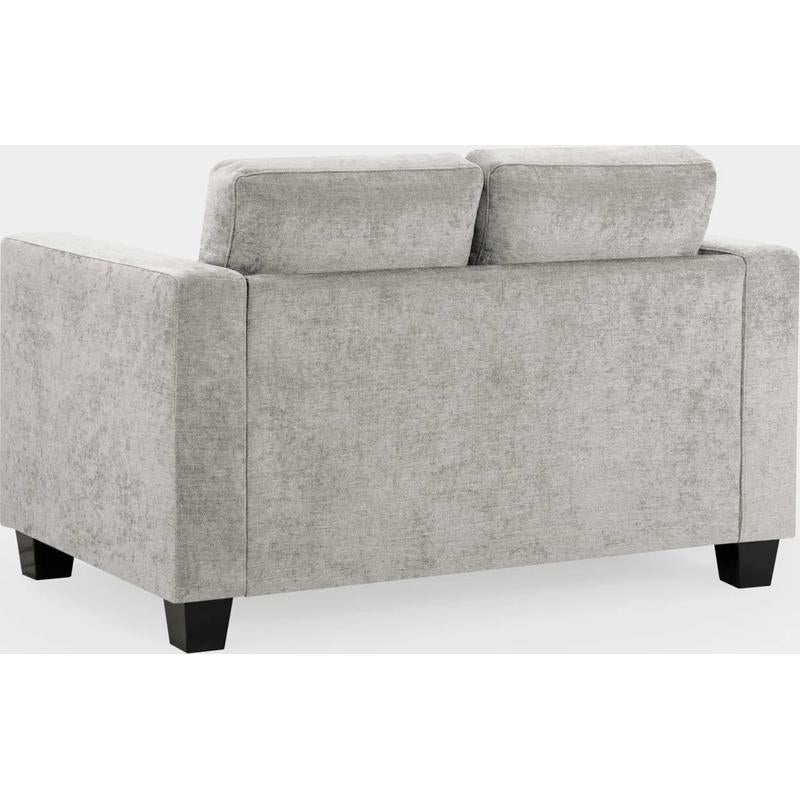 Jerry Sofa Grey Fabric 2 Seater