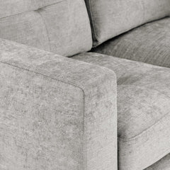 Jerry Sofa Grey Fabric 2 Seater