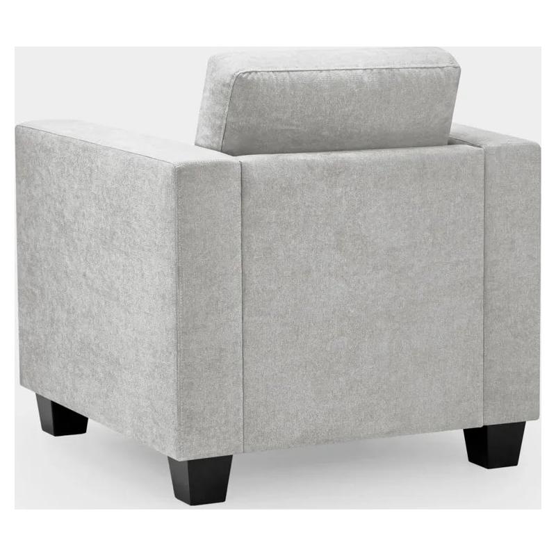 Jerry Sofa Grey Fabric Armchair