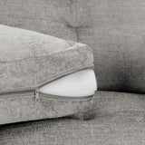 Jerry Sofa Grey Fabric Armchair
