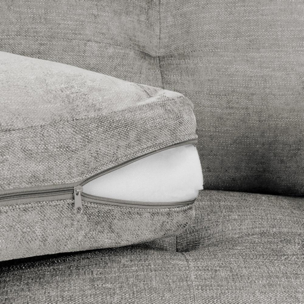Jerry Sofa Grey Fabric Armchair