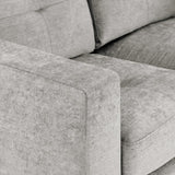 Jerry Sofa Grey Fabric Armchair