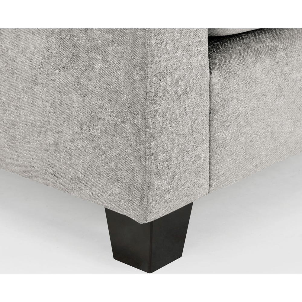 Jerry Sofa Grey Fabric Armchair