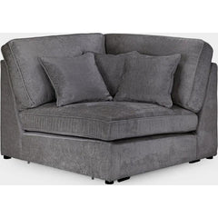 Kiana Modular Sofa Grey Corner Piece