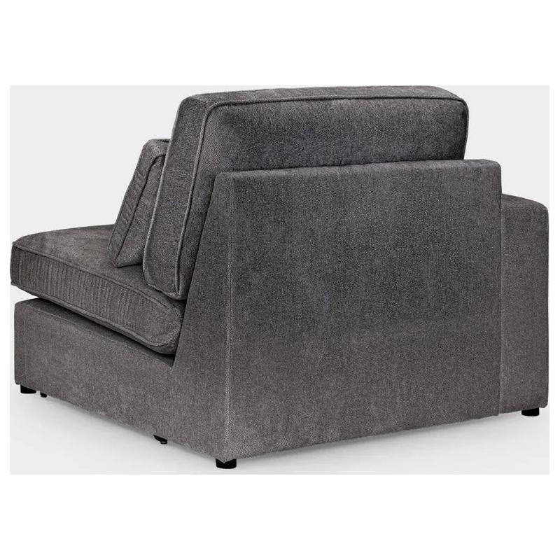 Kiana Modular Sofa Grey Left Hand Arm Piece