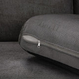 Kiana Modular Sofa Grey Left Hand Arm Piece