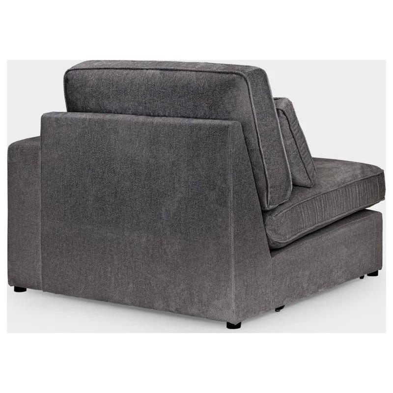 Kiana Modular Sofa Grey Right Hand Arm Piece