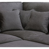 Kiana Modular Sofa Grey Right Hand Arm Piece