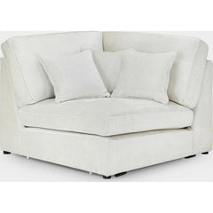 Kiana Modular Sofa Ivory Corner Piece