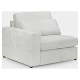 Kiana Modular Sofa Ivory Left Hand Arm Piece