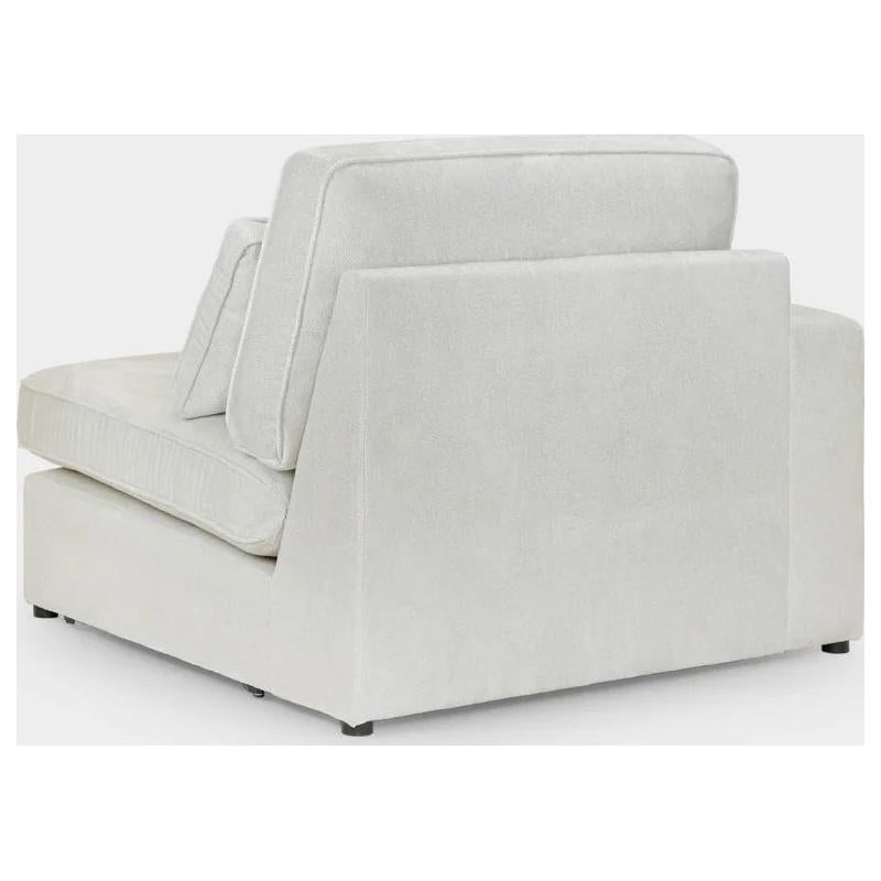 Kiana Modular Sofa Ivory Left Hand Arm Piece