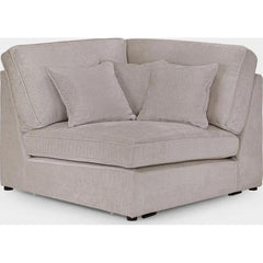 Kiana Modular Sofa Mocha Corner Piece
