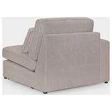 Kiana Modular Sofa Mocha Left Hand Arm Piece