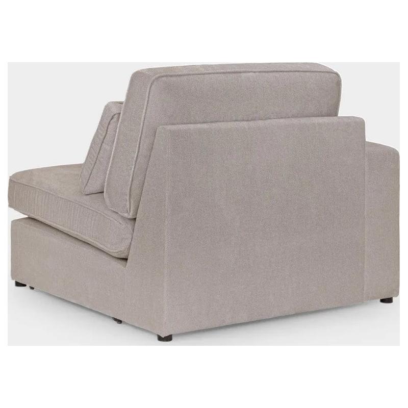 Kiana Modular Sofa Mocha Left Hand Arm Piece