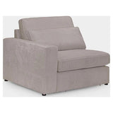 Kiana Modular Sofa Mocha Left Hand Arm Piece