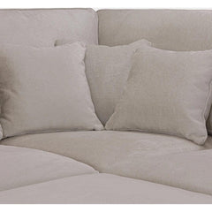 Kiana Modular Sofa Mocha Left Hand Arm Piece