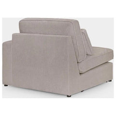 Kiana Modular Sofa Mocha Right Hand Arm Piece