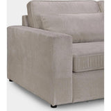 Kiana Modular Sofa Mocha Right Hand Arm Piece